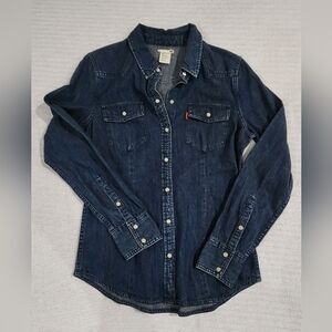 Levi's Women Denim Button-Up Shirt